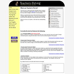 FREE Teacher Software - Info