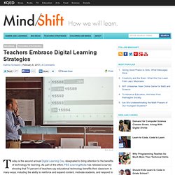 Teachers Embrace Digital Learning Strategies