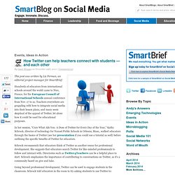 How Twitter can help teachers connect with students