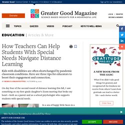 How Teachers Can Help Students With Special Needs…