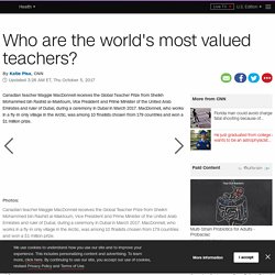 Teachers' Day: Where teachers are paid well and valued most