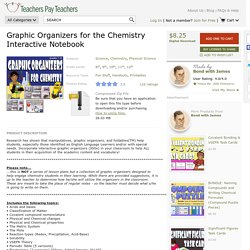 GRAPHIC ORGANIZERS FOR THE CHEMISTRY INTERACTIVE NOTEBOOK