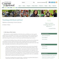 Teaching with Heart and Soul