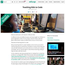 Teaching Kids to Code