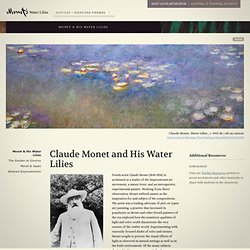 Monet’s Water Lilies – A Teaching & Learning Resource