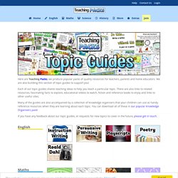 Teaching Packs Topic Guides