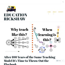 After 100 Years of the Same Teaching Model It’s Time to Throw Out the Playbook – Education Rickshaw