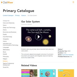 Our Solar System Video Teaching Resources