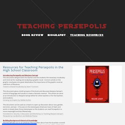 Teaching Resources - Teaching Persepolis