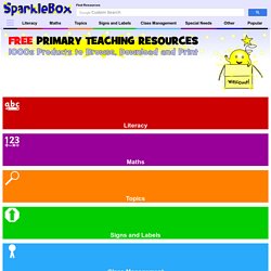 1000s FREE Primary Teaching Resources & Printables - EYFS, KS1 and KS2