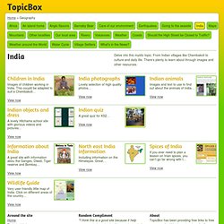 India Geography TopicBox