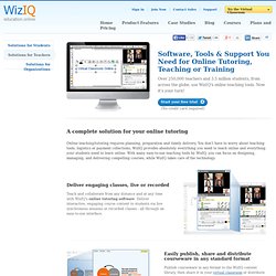 How to Teach Online: Teaching Online using WiZiQ