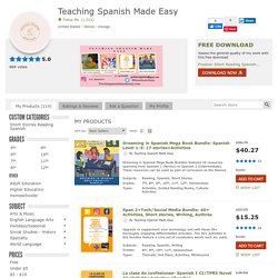Teaching Spanish Made Easy Teaching Resources