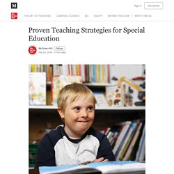 Proven Teaching Strategies for Special Education - Inspired Ideas - Medium