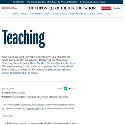 Teaching: How To Engage Students in a Hybrid Classroom