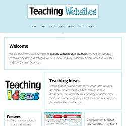 Teaching Websites