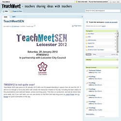 TeachMeetSEN