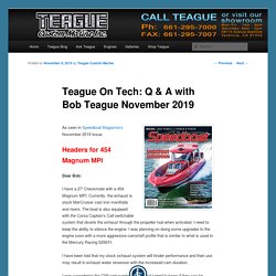 Teague On Tech: Q & A with Bob Teague November 2019