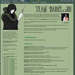 Team Darklord - Update Number 50!
