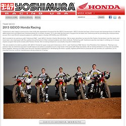 TEAM GEICO « Honda Racing
