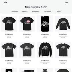 Team Kentucky T Shirt