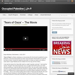 ‘Tears of Gaza’ – The Movie