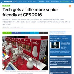 Tech gets a little more senior friendly at CES 2016