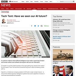 Tech Tent: Have we seen our AI future?