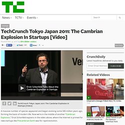 Tokyo Japan 2011: The Cambrian Explosion In Startups [Video]