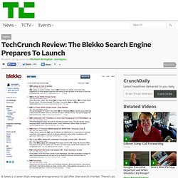 Review: The Blekko Search Engine Prepares To Launch