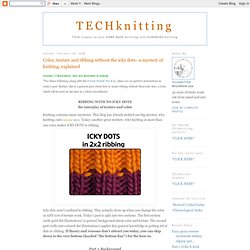 TECHknitting