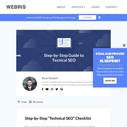 Step by Step Guide to a Technical SEO Audit [FREE Checklist] // WEBRIS