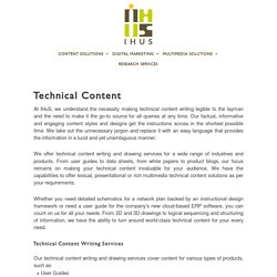 Technical Content Writing Services
