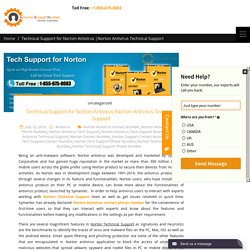 Norton Antivirus Tech Support Number USA,UK