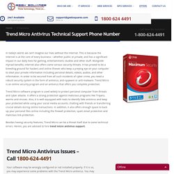 Trend Micro Technical Support