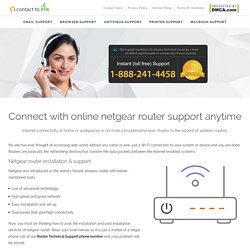 Get Netgear tech support only @ 1-888-241-4458