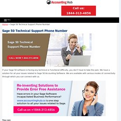 Sage 50 Technical Support Phone Number (844) 313-4856 - Help 24/7 Hrs