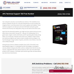 AVG Technical Support Toll Free Number