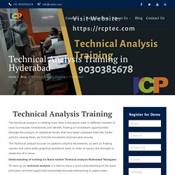 Technical Analysis Training in Hyderabad - RCP Technologies