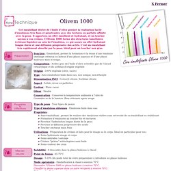 FT Emulsifiant Olivem 1000
