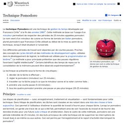 Technique Pomodoro