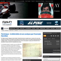 Technique : la télémétrie et son analyse par l'exemple Hamilton sur Fan-F1.com