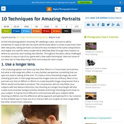 10 Techniques for Amazing Portraits
