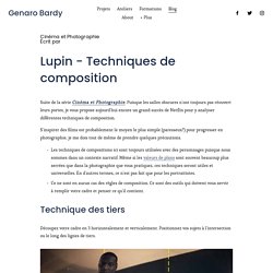 Lupin – Techniques de composition