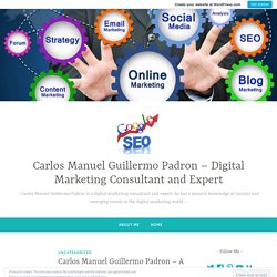 Carlos Manuel Guillermo Padron – A Few Techniques To Bolster Your Digital Marketing Career – Carlos Manuel Guillermo Padron – Digital Marketing Consultant and Expert