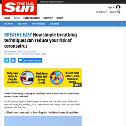 How simple breathing techniques can reduce your risk of coronavirus – The US Sun