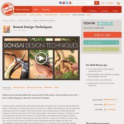 Bonsai Design Techniques, a Craftsy Gardening Class