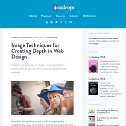 Image Techniques for Creating Depth in Web Design