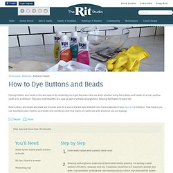 Rit Dye - StumbleUpon