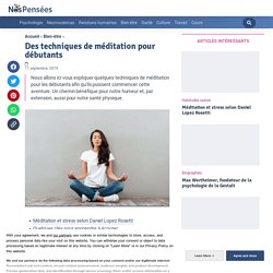 Des techniques de méditation pour débutants